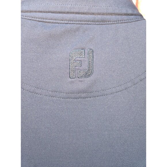 FootJoy FJ Mens XL Navy Polo Polyester/Spandex Blend - Picture 7 of 8